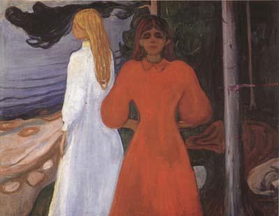 Edvard Munch Red and White (mk19)